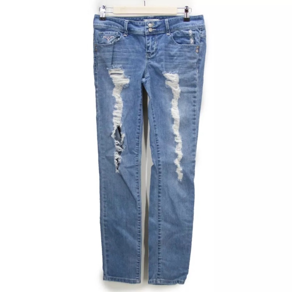Young & Faded Destroyed Denim Jeans | Size 5